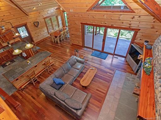 Great Room from lofted hallway