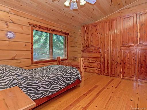 Second level Bedroom with custom built-ins