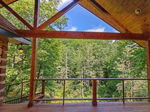 View from main level deck