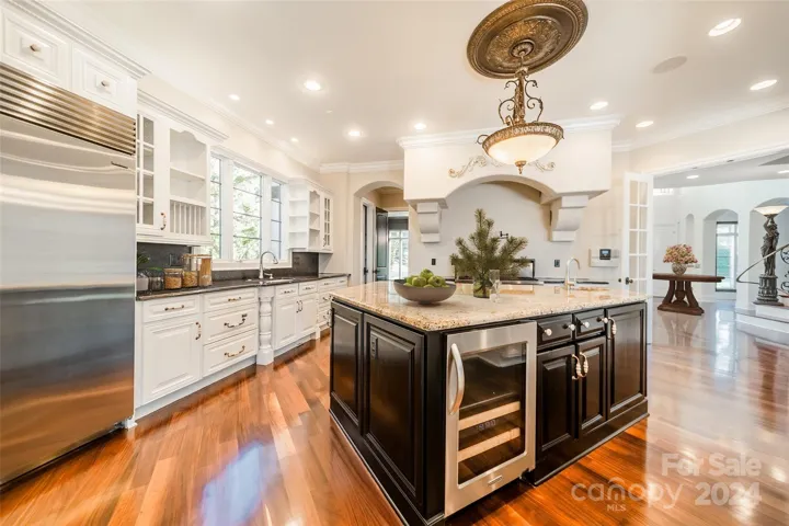 Freshly painted including all the cabinets and doors.