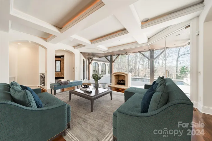 Main house: Panoramic view of your personal oasis. Freshly painted. (Virtually staged.)