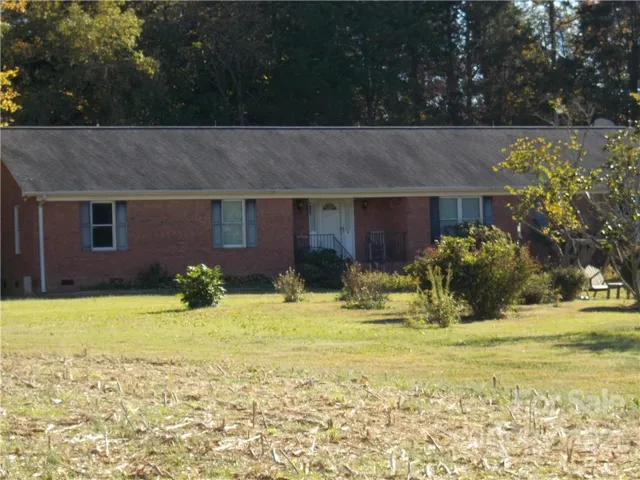 Front view of tenant home