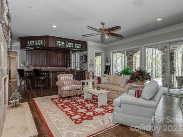 Recreation Room-Fireplace-lower level