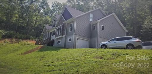 Side view of home
