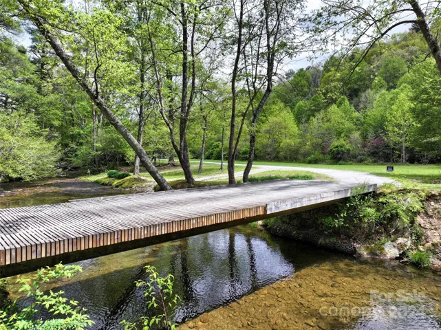 Turning onto Blueberry Farm road brings you to this bridge over the Green River