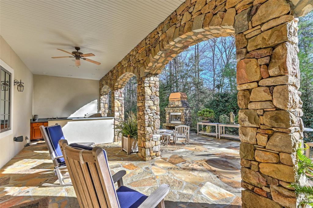 Covered patio