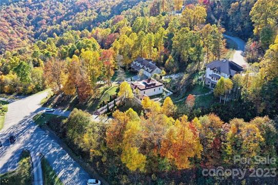 Drone photo of community