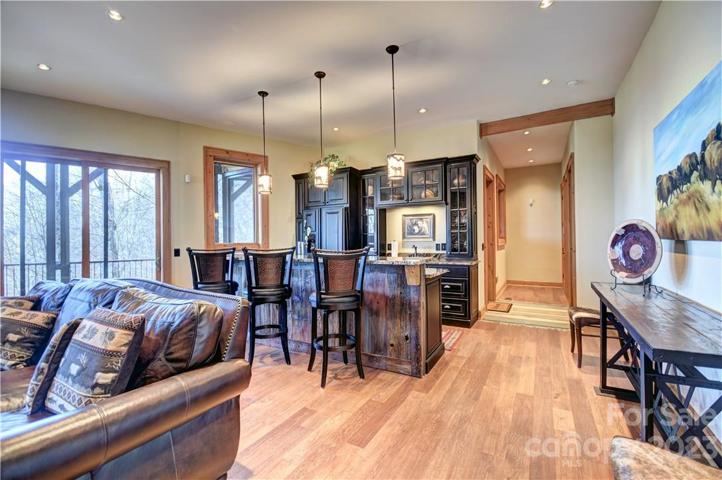 Wet Bar area of the family room