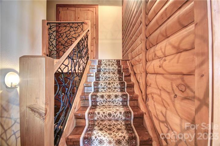 Stairs to bedroom suite 2 over the garage