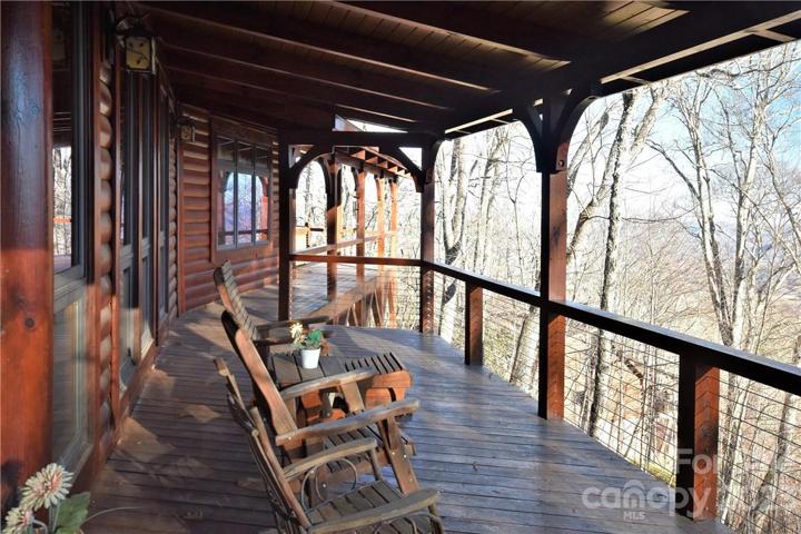 Huge rear covered decks to enjoy the great views