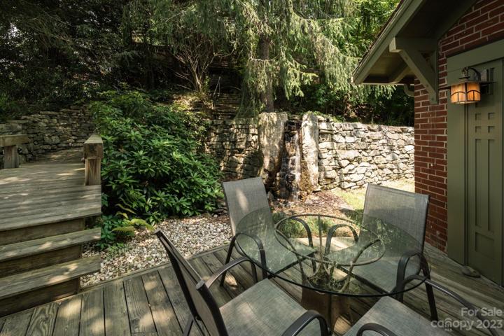 Soothing sounds from the waterfall