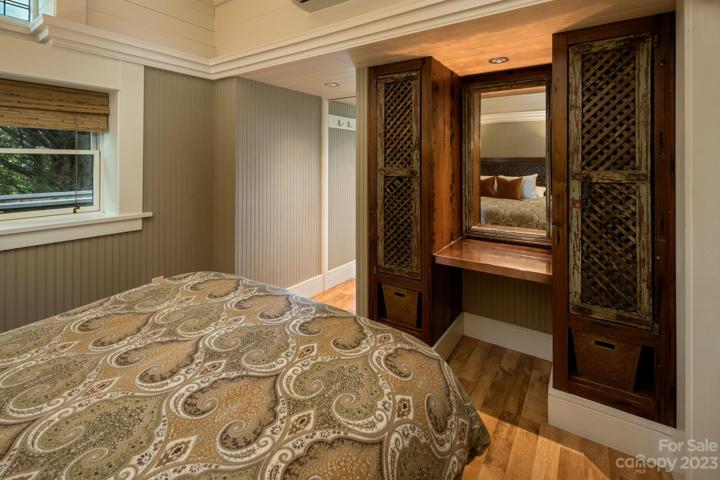 Built ins provide great storage