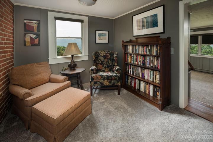 Primary has an en suite library/sitting room