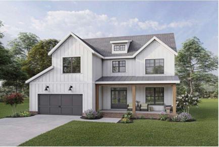 Render of proposed construction. Beautiful home.