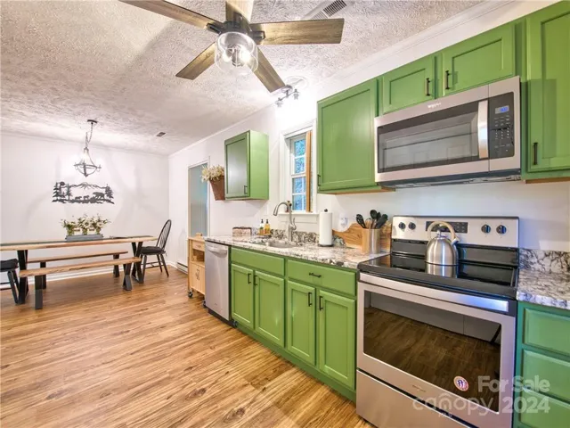 New stainless appliances