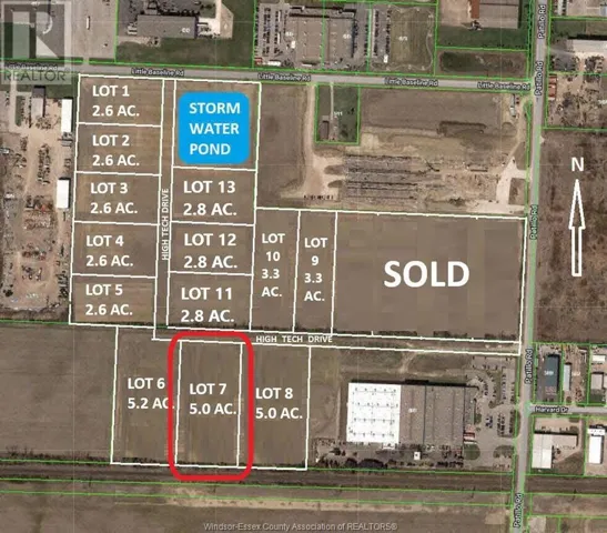 LOT 7 HIGH TECH DRIVE