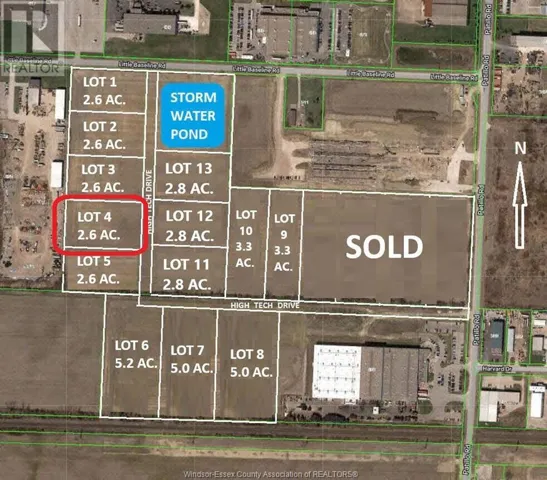 LOT 4 HIGH TECH DRIVE