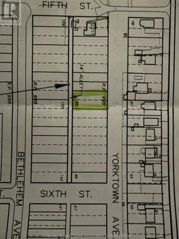 V/L YORKTOWN AVENUE, Windsor, Ontario N9E3T4