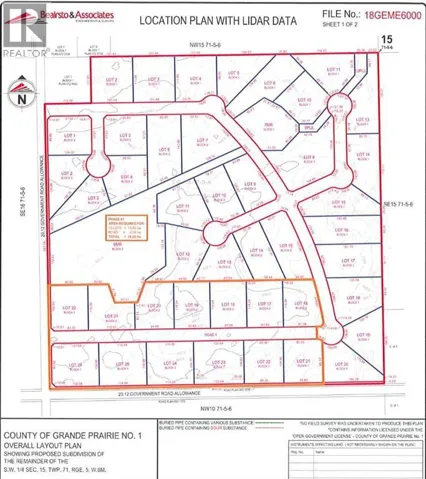 SW-15-71-5-W6, Rural Grande Prairie No. 1, County of, Alberta T8X4A2