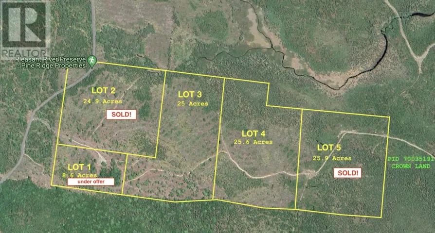 Lot 3 Pleasant River Preserve, Pleasant River, Nova Scotia B0T1X0