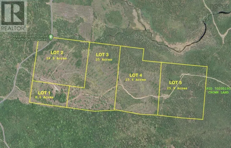 Lot 4 Pleasant River Preserve, Pleasant River, Nova Scotia B0T1X0
