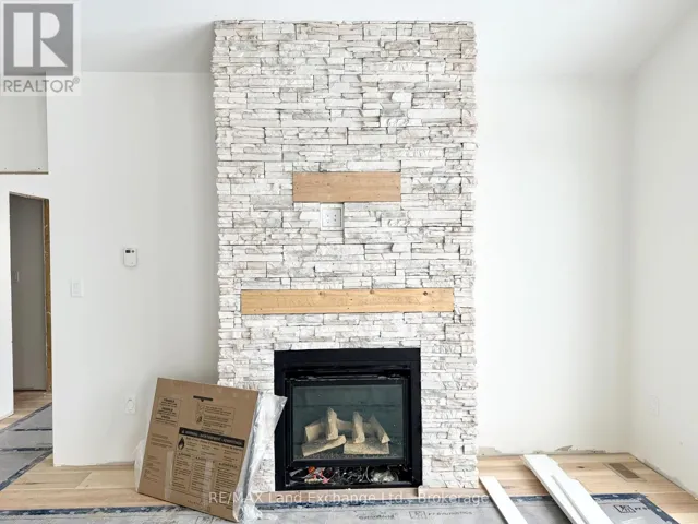 Gas Fireplace in the Great Room