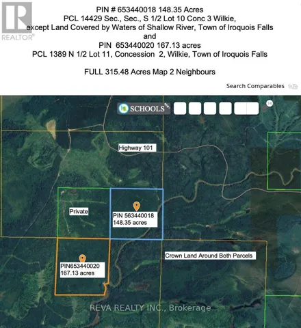 N1/2 LOT 11 CON 2 WILKIE, Iroquois Falls, Ontario P0K1G0