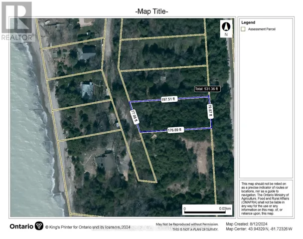 LOT 9 KIMBERLY DRIVE, Ashfield-Colborne-Wawanosh, Ontario N7A3X9