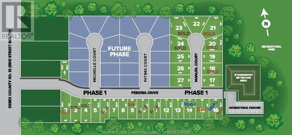LOT 25 MANUEL COURT, Harrow, Ontario N0R1G0