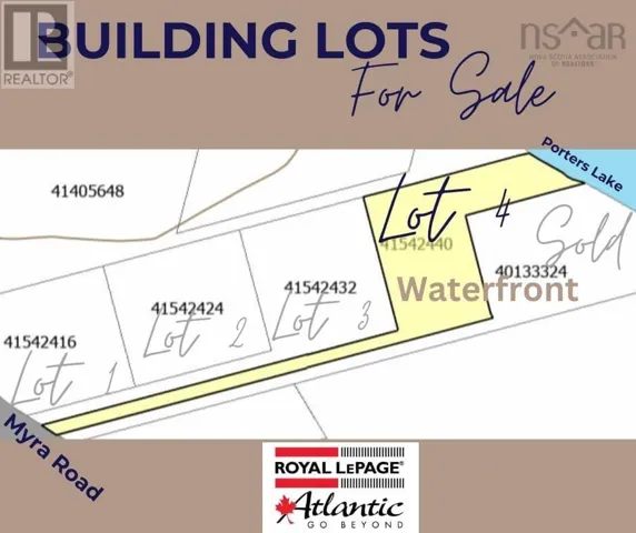 Lot 4 821 Myra Road, Porters Lake, Nova Scotia B3E1G5
