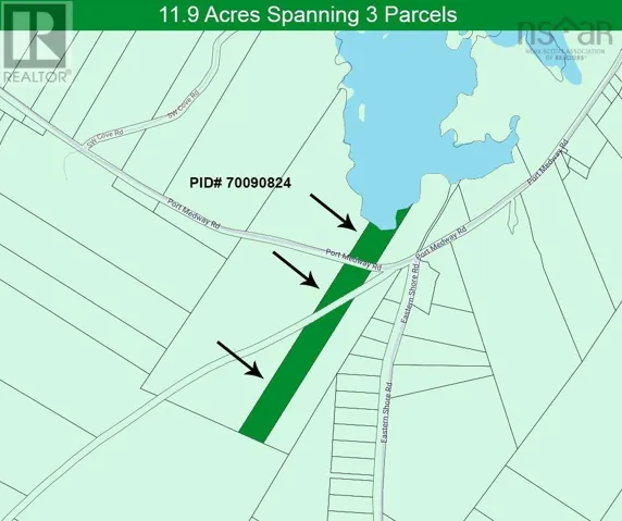 Lot PID 70090824 Port Medway Road, Port Medway, Nova Scotia B0J2T0