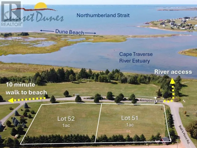 Lot 51 Campbells Way, Cape Traverse, Prince Edward Island C0B1X0