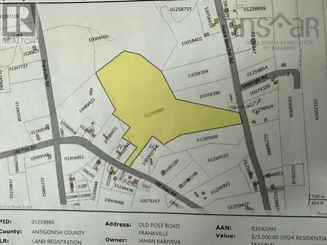 N/A Old Post Road, Frankville, Nova Scotia B0H1K0