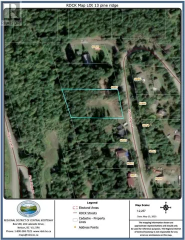 Lot 13 PINE RIDGE Road, Kaslo, British Columbia V0G1M0