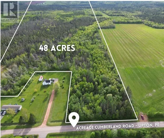 Acreage Cumberland Road, Upton, Prince Edward Island C0A1G0