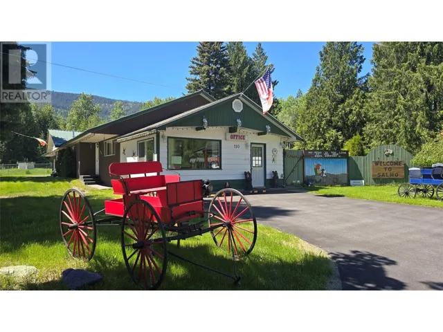 110 & 114 Motel Avenue, Salmo, British Columbia V0G1Z0
