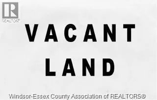 V/L WILLOW BEACH ROAD, Amherstburg, Ontario N9V2Y8