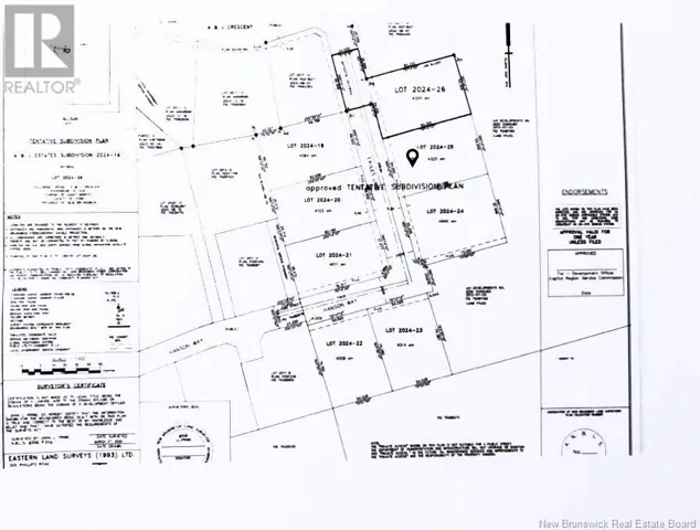 LOT 2024-25 EAGLES Lane, Killarney Road, New Brunswick E3G9E2