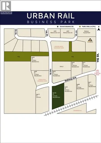 Lot 10 Railway Avenue, Grande Prairie, Alberta T8W0C7