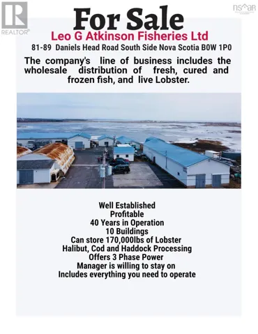 81-89 Daniels Head Road, South Side, Nova Scotia B0W1P0