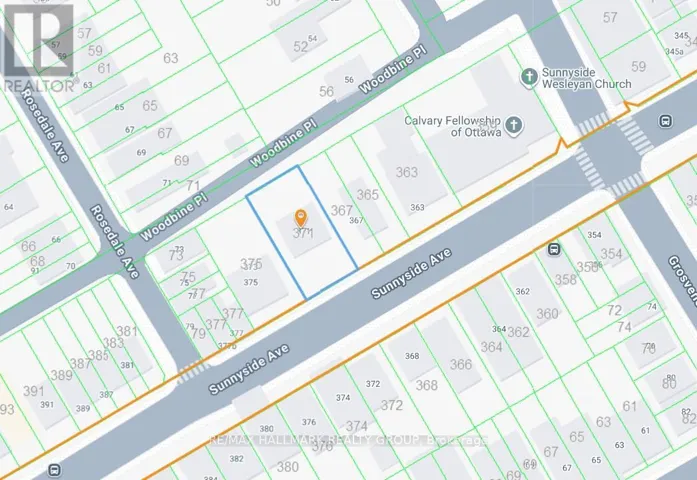 371 SUNNYSIDE AVENUE, Ottawa, Ontario K1S0S2