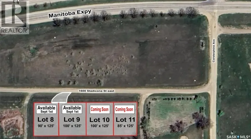Lot 8 1601 Stadacona STREET E, Moose Jaw, Saskatchewan S6H6S4