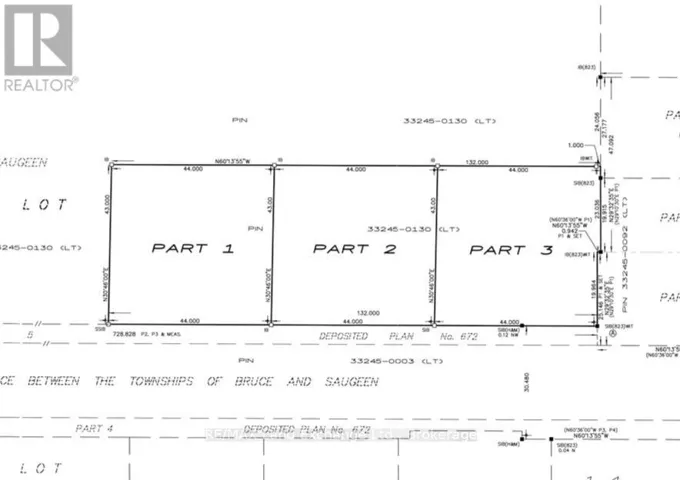 PT 2 PT LT 8 BRUCE SAUGEEN TOWNLINE, Saugeen Shores, Ontario N0H2C5