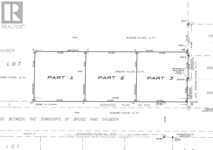 PT 3 BRUCE SAUGEEN TOWNLINE, Saugeen Shores, Ontario N0H2C5