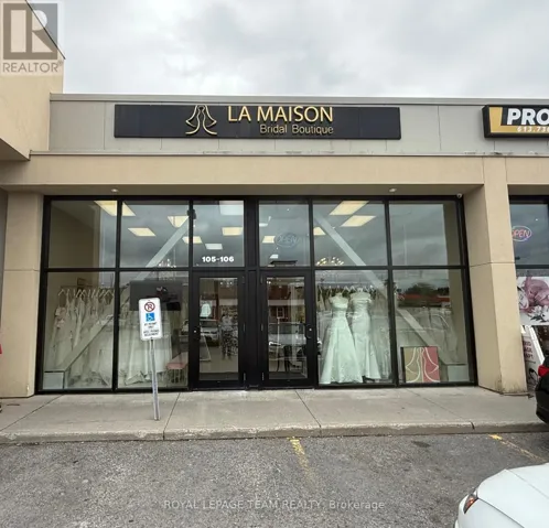 105 & 106 - 2900 GIBFORD DRIVE, Ottawa, Ontario K1V2R4