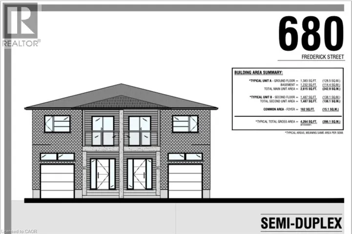 680 FREDERICK Street, Kitchener, Ontario N2B2B2