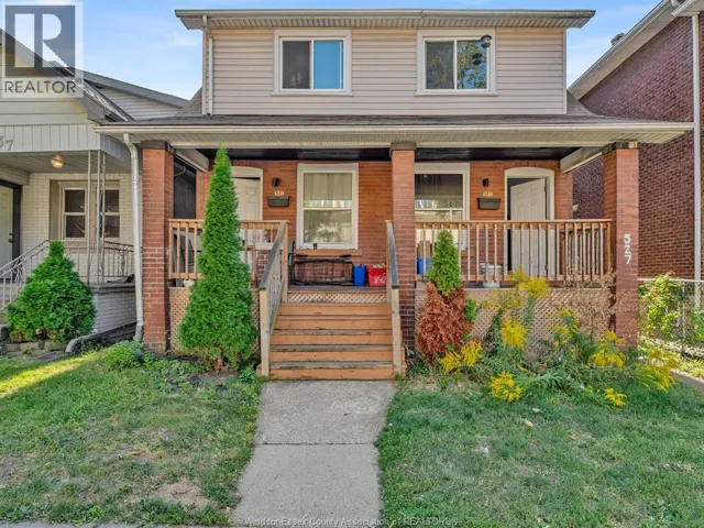 527 MCEWAN Unit# UPPER, Windsor, Ontario N9B2E7