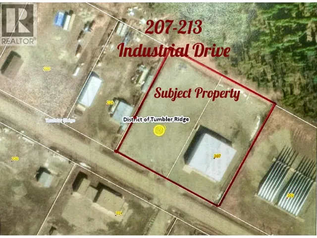 207-213 Industrial Drive Road, Tumbler Ridge, British Columbia V0C2W0