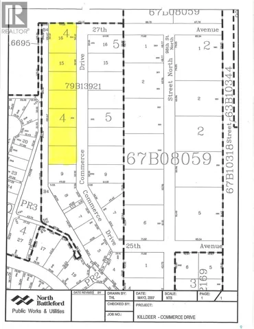 Lot 10 - 16 Blk 4 Commerce DRIVE, North Battleford, Saskatchewan S9A3T3