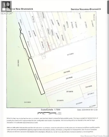 14.97 acres Chemin Saulnier Ouest, Canton Des Basques, New Brunswick E1X2G6